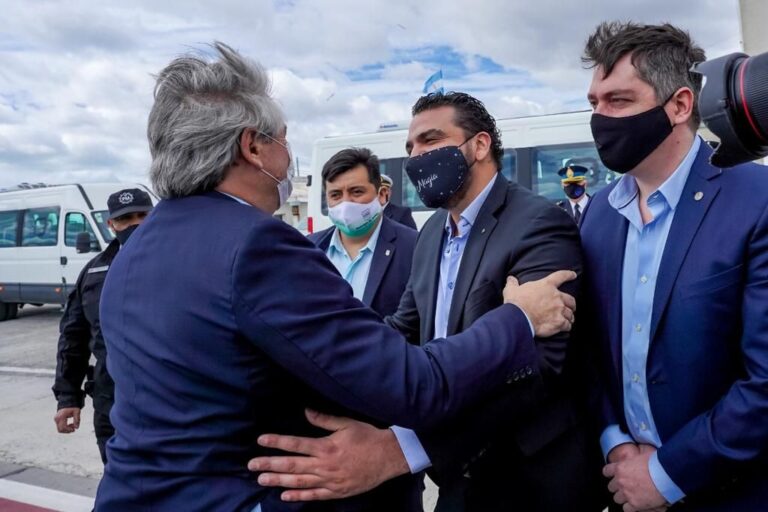 “Después de un año muy difícil, poder contar con la visita del presidente es un motivo de mucha alegría”, manifestó Vuoto