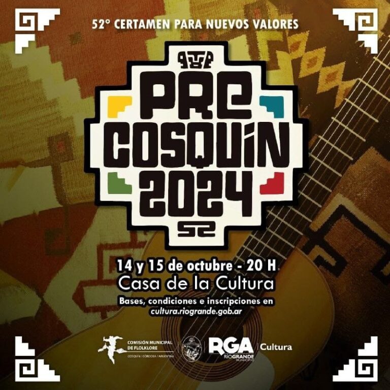 CONTINÚAN ABIERTAS LAS INSCRIPCIONES PARA EL “PRE COSQUÍN 2024”