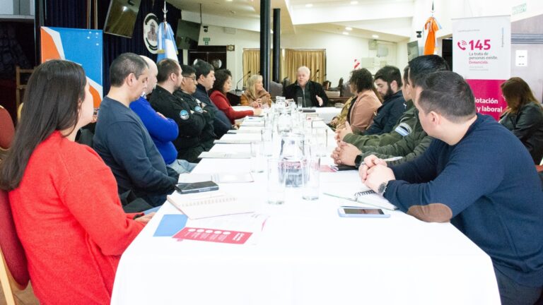 FUNCIONARIOS NACIONALES Y PROVINCIALES REALIZARON LA MESA INTERINSTITUCIONAL DE LUCHA CONTRA LA TRATA DE PERSONAS