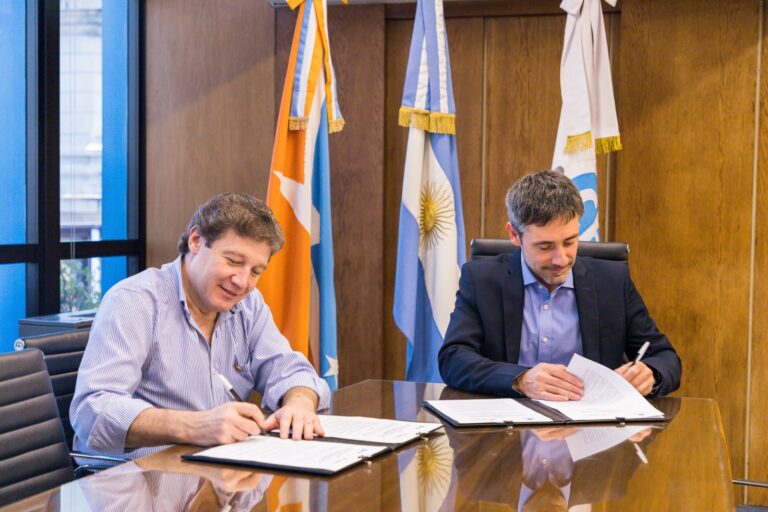 MELELLA FIRMÓ CON EL CFI CONVENIOS DE ACCIONES SUSTENTABLES CON EL MEDIO AMBIENTE