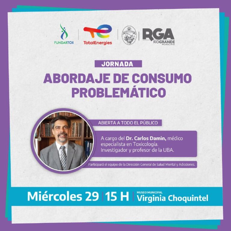 JORNADA ABIERTA SOBRE ABORDAJE DE CONSUMO PROBLEMÁTICO