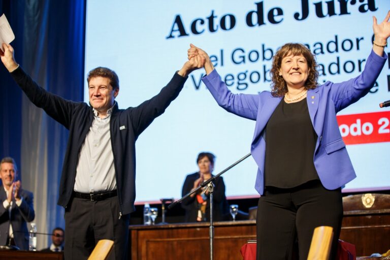 “RENUEVO EL COMPROMISO DE CUIDAR ESTA PROVINCIA GRANDE DE TODOS Y TODAS”