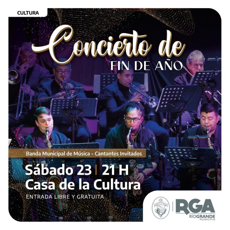 SE VIENE UN GRAN CONCIERTO DE FIN DE AÑO