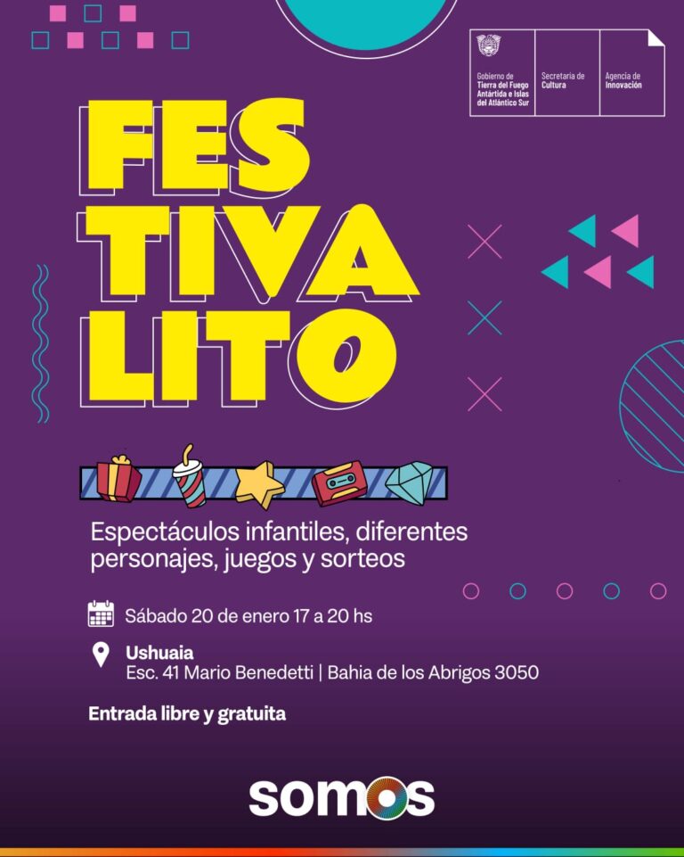 ESTE VIERNES INICIA UNA NUEVA EDICIÓN DE “FESTIVALITO” EN LA PROVINCIA