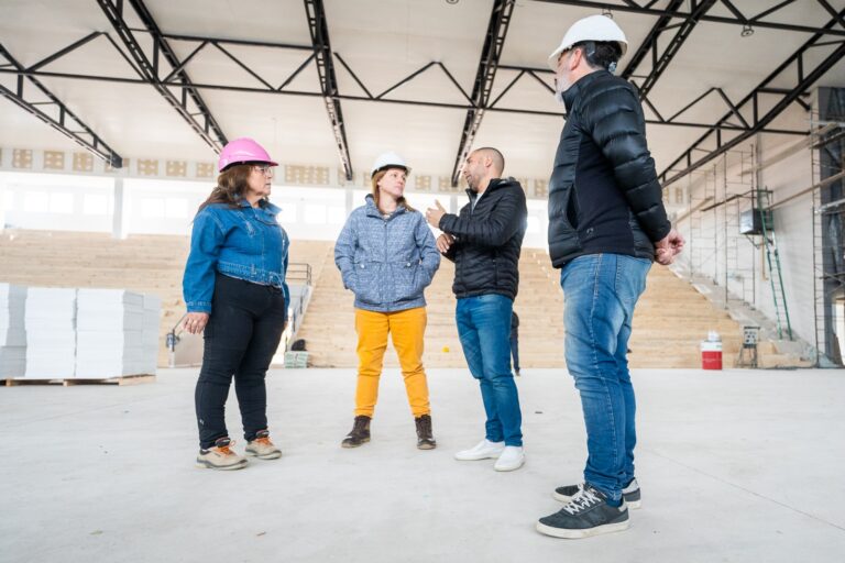 LA OBRA DEL GIMNASIO MARÍA AUXILIADORA INGRESA EN SU ETAPA FINAL