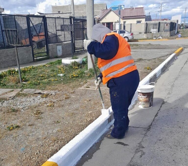 CONTINÚAN LOS TRABAJOS DE EMBELLECIMIENTO EN DISTINTOS PUNTOS DE LA CIUDAD